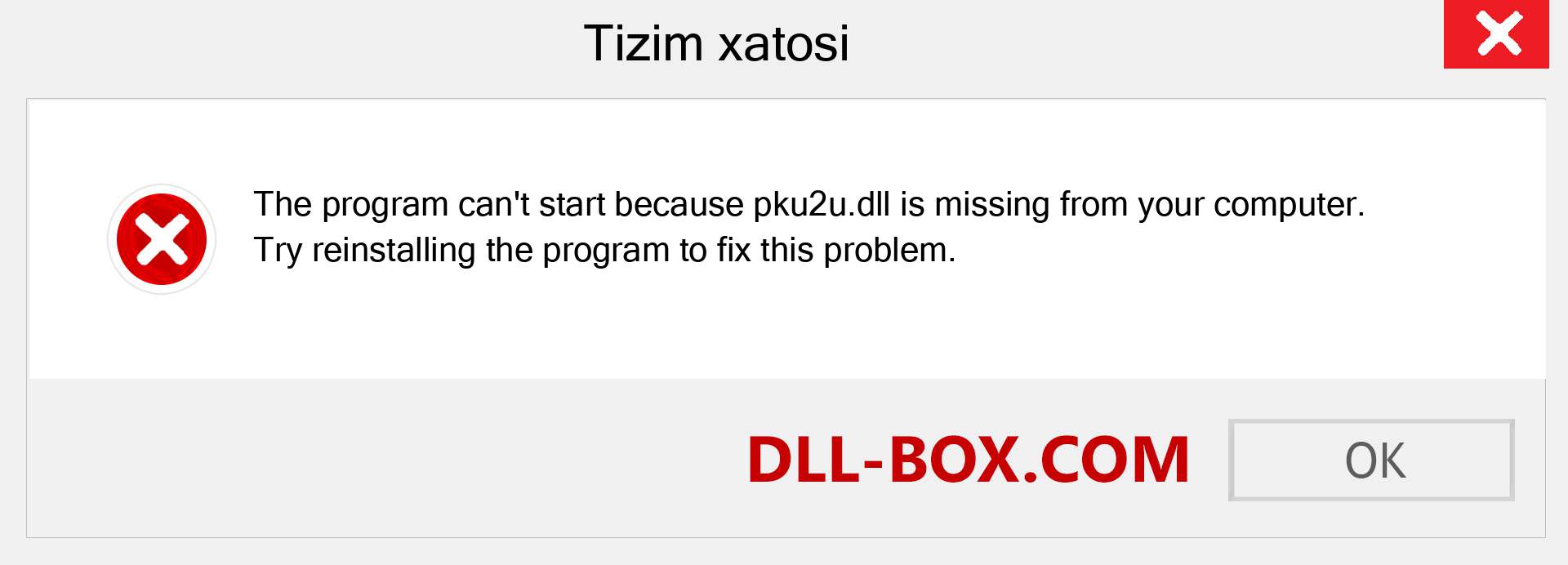 pku2u.dll fayli yo'qolganmi?. Windows 7, 8, 10 uchun yuklab olish - Windowsda pku2u dll etishmayotgan xatoni tuzating, rasmlar, rasmlar